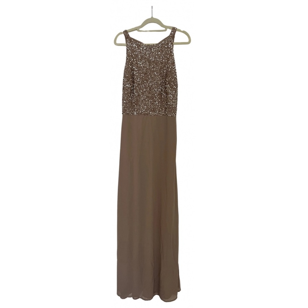 Gown blush elegant